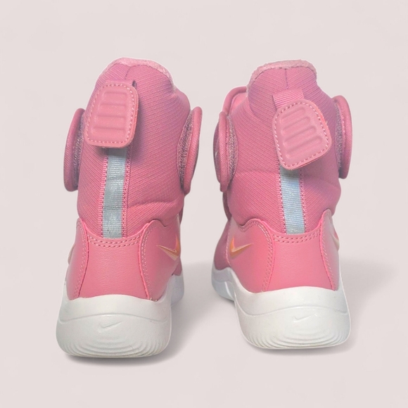 Nike Novice Pink Preschool Snow Boots Cozy Warm Waterproof Winter Footwear - Picture 6 of 12